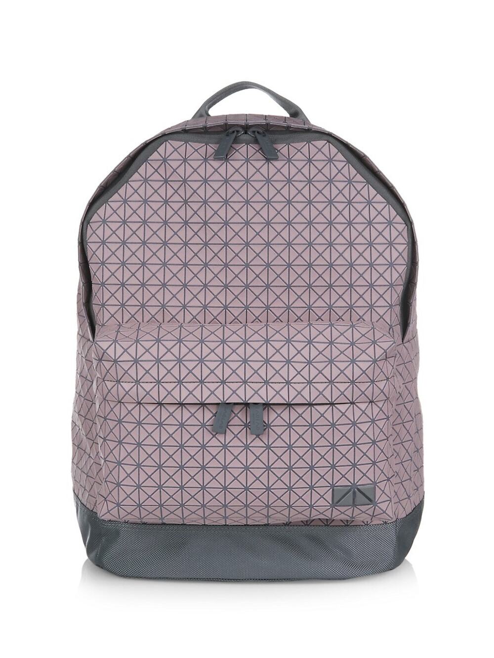 Bao Bao Issey Miyake Geometric Pink One Tone Backpack